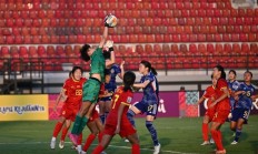 U17女足亚洲杯 中国队小组第二出线